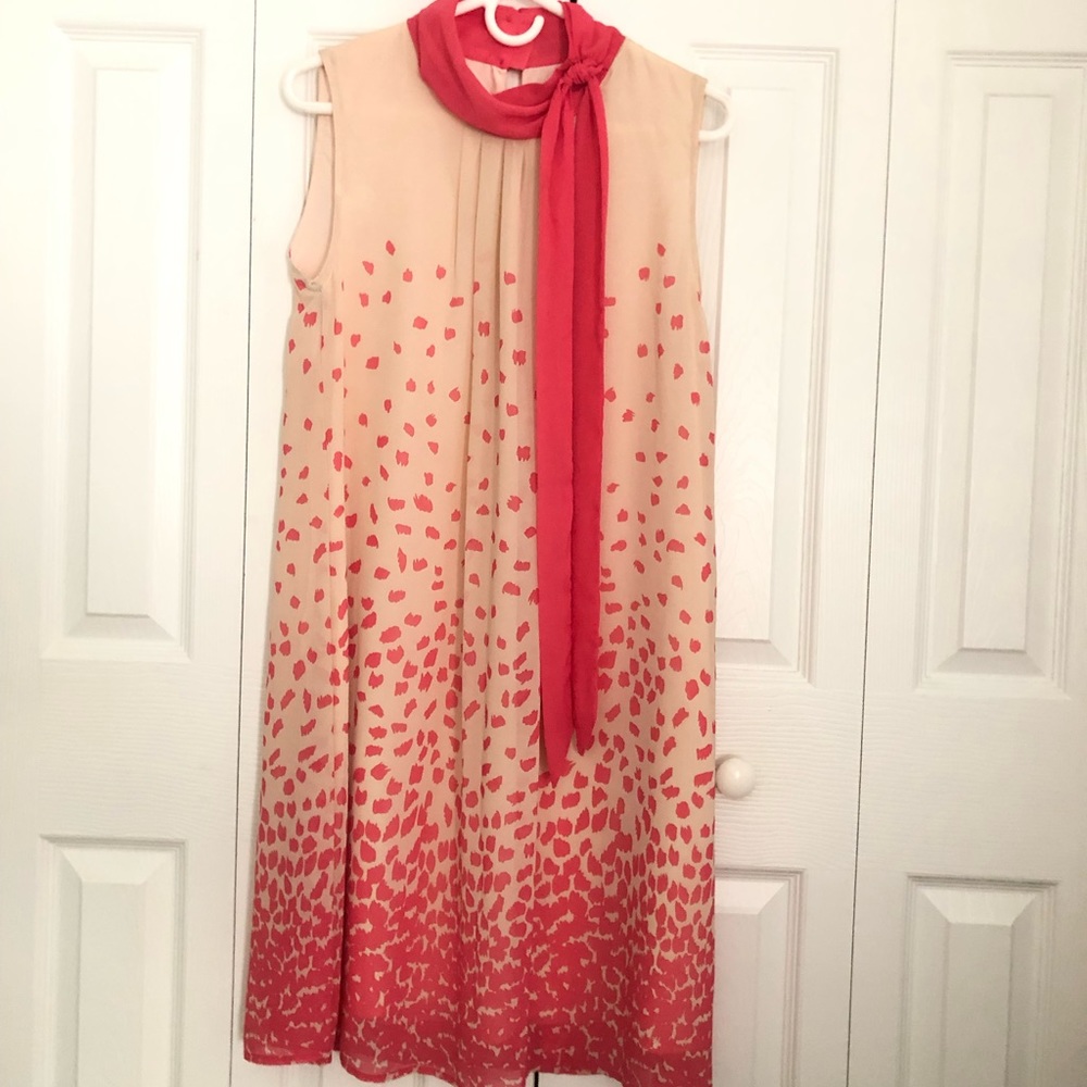 New NEW YORK AND COMPANY Sleeveless Dress, Pink Dress - Picture 2 of 16